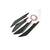 Ornament  pentru bara aripioare culoare Carbon EVO Cod: ART-EVO2 - 2- Roveli