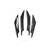 Ornament  pentru bara aripioare culoare Carbon EVO Cod: ART-EVO2 - - Roveli