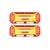 Set lampa LED  Stanga si Dreapta cu efect de neon si semnalizare intermitenta dinamica, cu 5 functii, 12-24V, 345mm X 130mm Cod: FS-2408 - 6- Roveli