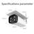 Camera de supraveghere IP cu incarcare solara WiFi, Culoare (tm): alb/negru - 6- Roveli