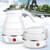 Ibric de calatorie pliabil din silicon : Culoare - alb, Culoare (tm): alb - 3- Roveli