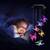 Clopotel de vant solar - fluturi, Tip lumina (tm): RGB-multicolor - 9- Roveli