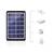 Panou solar fotovoltaic portabil cu functie incarcare telefoane si intrare USB 8w - 2- Roveli