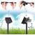 Ghirlanda solara cu bec in forma de floare lumina calda - Set 2 bucati - 6- Roveli