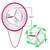 Aparat pentru indepartarea scamelor, electric, cu baterii, Culoare (tm): alb/roz - 4- Roveli