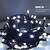 Instalatie luminoasa tip snur cu 320 LED-uri, pentru Craciun, lungime 25m, lumina alb rece : Set - 2 bucati, Set (tm): 2 buc - 3- Roveli