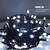 Instalatie luminoasa tip snur cu 200 LED-uri, pentru Craciun, lungime 15 m, lumina alb rece : Set - 1 bucata, Set (tm): 1 buc - 4- Roveli