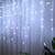 Instalatie perdea luminoasa cu 160 LED-uri, pentru Craciun, lungime 4,5m, lumina alba rece : Set - 2 bucati, Set (tm): 2 buc - 3- Roveli