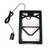 Panou solar fotovoltaic portabil cu functie incarcare telefoane si intrare USB : Putere - 6 W - 4- Roveli