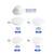Plafoniera LED rotunda, lumina alb rece : Putere - 48W, Set - 5 buc - 10- Roveli