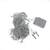 Instalatie pentru Craciun sir de flori, multicolor, 5m, 50 led-uri : Set - 2 buc, Set (tm): 1 buc - 7- Roveli