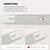 Lampa LED pentru dulap : Marime - 20 cm, Set - 1 buc, Marime (tm): 20 cm, Set (tm): 1 buc - 5- Roveli