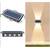 Lampa solara de perete cu 8 LED-uri : Culoare - negru, Culoare (tm): negru - 8- Roveli