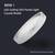 Plafoniera LED rotunda, lumina alb rece, crystal design : Putere - 48W, Set - 5 buc - 5- Roveli