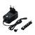 Alimentator universal adaptor AC/DC cu 6 capete, 30 W, Culoare (tm): negru - 6- Roveli