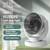 Ventilator de circulatie a aerului, reincarcabil, 3 viteze : Culoare - alb, Culoare (tm): alb - 2- Roveli
