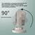 Ventilator de circulatie a aerului, reincarcabil, 3 viteze : Culoare - alb, Culoare (tm): alb - 3- Roveli