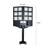 Lampa solara LED stradala COBA CB-280, cu senzor de miscare si telecomanda, IP66, pentru exterior : Putere - 300 W - 2- Roveli