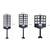 Lampa solara LED stradala COBA CB-280, cu senzor de miscare si telecomanda, IP66, pentru exterior : Putere - 300 W - 4- Roveli