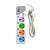 Prelungitor cu 4/5 prize UK, cablu 3 metri, 2 USB A, 1 USC C, 2500W : Marime - 4 prize - 2- Roveli