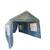 Pavilion multifunctional tip garaj DacEnergy©, depozitare, evenimente, cu ferestre, ambele capete detasabile, cadru metalic din otel, prelata rezistenta, utilizare in fiecare sezon, 3 x 6 x 2.75 m - 2- Roveli