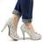 ​Pantofi de dama eleganti cu platforma si toc inalt, cu paiete si insertii argintii A1281-SILVER - 6- Roveli