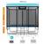 Trambulina dreptunghiulara de gradina, materiale rezistente la UV, cadru din otel galvanizat, scara confortabila si sigura, cu fermoar si catarama, 305 x 214 cm - 9- Roveli