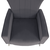 Fotoliu de relaxare, tesatura Velvet gri, BARET - 5- Roveli