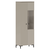 Vitrina, gri-maroniu Taupe/stejar silverjack, DOMCA 1D1W - - Roveli