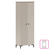 Dulap, gri-maroniu Taupe/stejar silverjack, DOMCA 2D - - Roveli