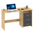 Birou PC, stejar artizanal/grafit, LARISTOTE NEW - 2- Roveli