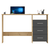 Birou PC, stejar artizanal/grafit, LARISTOTE NEW - 9- Roveli