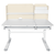 Birou crescator, natural/alb, LEDIN - 10- Roveli