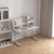 Birou crescator, natural/alb, LEDIN - 28- Roveli