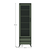 Vitrina, verde smoke/negru, LONGY REG1W2S - 2- Roveli