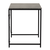Birou, beton/negru, 90x60 cm, MELLORA - 4- Roveli