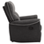 Fotoliu relaxant, gri inchis/gri deschis, NADER - 4- Roveli