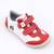 Pantofi sport , pentru copii , din piele naturala , cu talpa cusuta 1839-ROSU/ALB/CIRESE, Culoare (12): Rosu, Marime (12): 29 - 3- Roveli
