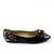 ​Balerini usori de dama , cu fundita si detalii la spate 10572-BLACK, Culoare (12): Negru, Marime (12): 40* - 4- Roveli
