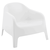 Scaun stivuibil, alb, plastic, SOKRA NEW - 7- Roveli