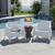 Scaun stivuibil, alb, plastic, SOKRA NEW - 2- Roveli