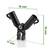 Conectori pentru stalpi gradina, tip A, cu diametrul de 11 mm, balamaua pivotanta, negru, 4 buc - 4- Roveli