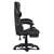 Scaun de gaming, suport extensibil pentru picioare, functie de inclinare a spatarului, reglare a inaltimii, ergonomie, inaltime totala maxima 121 cm, negru - 5- Roveli