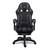 Scaun de gaming, suport extensibil pentru picioare, functie de inclinare a spatarului, reglare a inaltimii, ergonomie, inaltime totala maxima 121 cm, negru - 14- Roveli