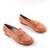 ​Mocasini usori de dama , cu accesoriu auriu A10505-PINK, Culoare (12): Roz, Marime (12): 37 - 3- Roveli