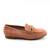​Mocasini usori de dama , cu accesoriu auriu A10505-PINK, Culoare (12): Roz, Marime (12): 41 - 4- Roveli