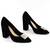 Pantofi eleganti de dama , cu brosa argintie 88416-11-BLACK, Culoare (12): Negru, Marime (12): 39* - 5- Roveli