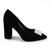 Pantofi eleganti de dama , cu brosa argintie 88416-11-BLACK, Culoare (12): Negru, Marime (12): 36* - 4- Roveli