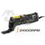 Slefuitor orbital, motor eficient, 15.000-21.000 rpm, unghi de oscilatie de 3°, maner antiderapant, 6 viteze, 310 W - 5- Roveli