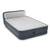 ​Saltea gonflabila Intex, pentru camping, tehnologia Fiber-Tech, spatar integrat, interior / exterior, greutatea maxima admisa 272 kg, 152 x 236 x 86 cm, cu pompa - - Roveli